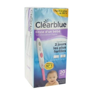 Clearblue Test D'ovulation 1 Hormones B/20