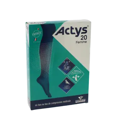 Actys 20 Femme Classe Ii Bas Autofixants Beige Clair Taille 3 Court Pied Fermé à CLERMONT-FERRAND