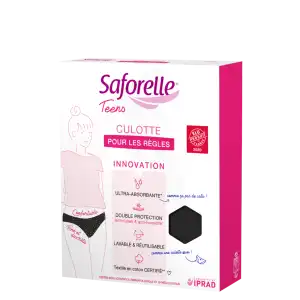 Saforelle Teens Culotte Ultra Absorbante Règles 14 Ans à DURMENACH