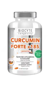 Biocyte Curcumin Forte X185 Liposome Caps B/90 à CERNAY