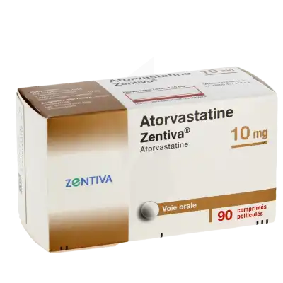 Atorvastatine Zentiva 10 Mg, Comprimé Pelliculé à Saint-Médard-en-Jalles