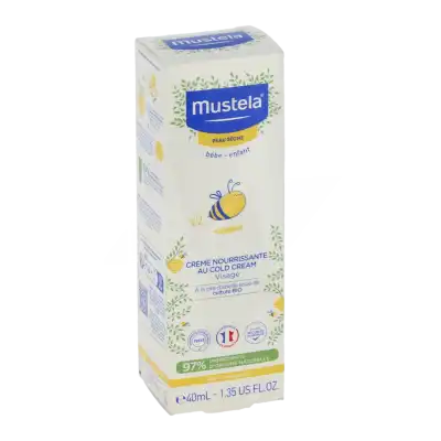 Mustela Bebe Enfant Crème Nourrissante Cire D'abeille T/40ml à Héric