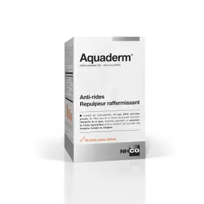 Nhco Nutrition Aminoscience Aquaderm Anti-rides Poudre Orale 20 Sticks à Angers