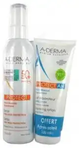 Aderma Protect Spf50+ Spray Fl/200ml+lait Ha 100ml à LA VALETTE DU VAR