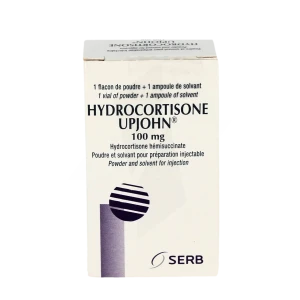 Hydrocortisone Upjohn 100 Mg, Préparation Injectable