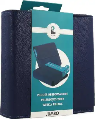 Plic Care Pilulier Jumbo Bleu à Libourne