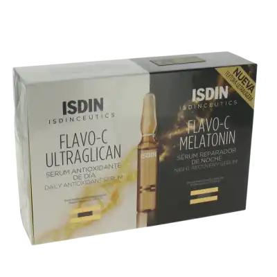 Isdin Routine Day&night Sérum 20 Ampoules/2ml à Gardanne