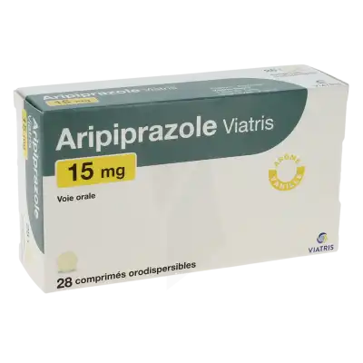 ARIPIPRAZOLE VIATRIS 15 mg, comprimé orodispersible