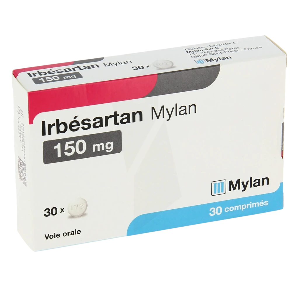 Irbesartan Viatris 150 Mg, Comprimé