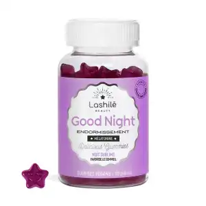 Lashilé Beauty Good Night Gummies Sans Sucre B/60 à LORMONT