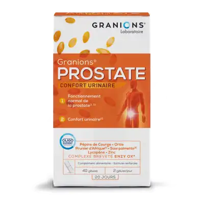 Granions Prostate Gélules B/40 à CHÂLONS-EN-CHAMPAGNE