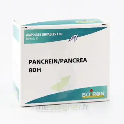 Pancrein/pancrea 8dh Boite 30 Ampoules à Blere