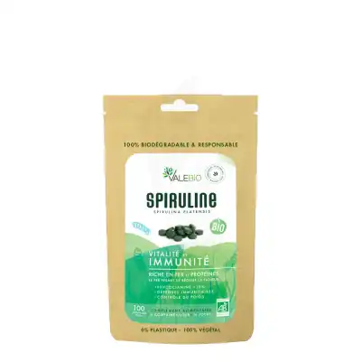 Valebio Spiruline Bio (comprimé 500mg) 50g à  ILLZACH