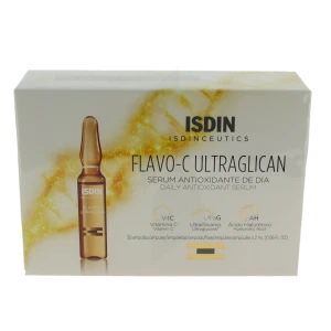 Isdin Flavo C Ultraglican Sérum 30 Ampoules/2ml