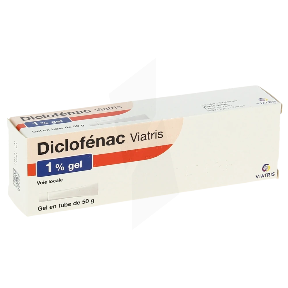 Diclofenac Viatris 1 %, Gel