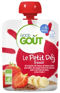 Good Goût Petit Déj Fraise Gourde/70g