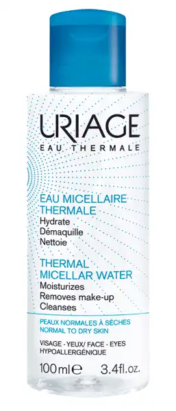 Uriage Eau Micellaire Thermale Peaux Normales à Sèches 100ml