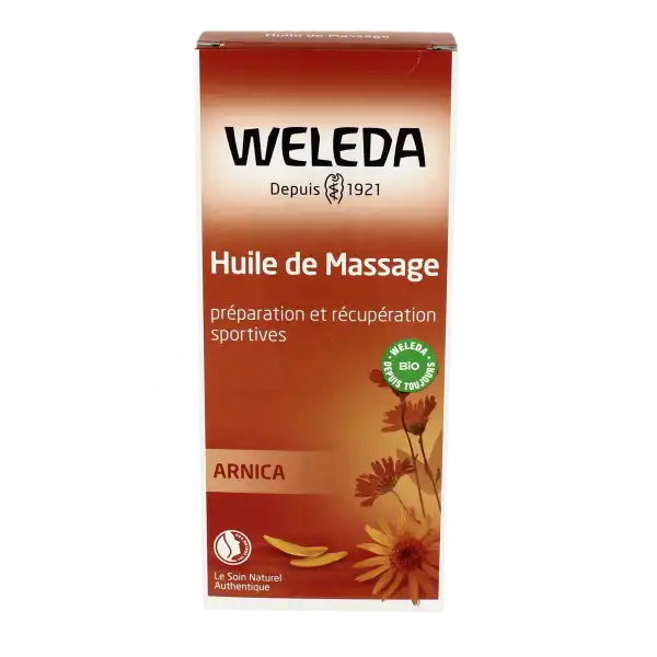 Weleda Soins Corps Huile De Massage Arnica Fl/200ml