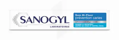 Sanogyl Soin Bi-fluor 1450ppm Préventions Caries 75ml à LE PIAN MEDOC