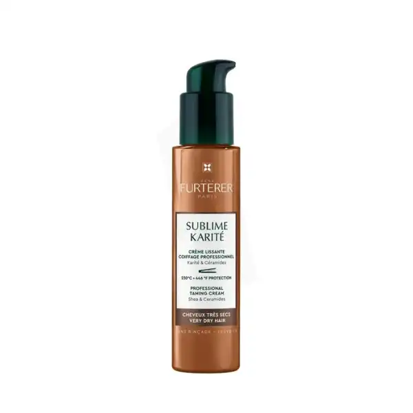 Rene Furterer Sublime Karite Crème Lissante Coiffage Professionnel T/100ml