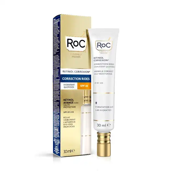 Roc Anti-Âge Hydratant Quotidien Correction Rides Spf30 30ml