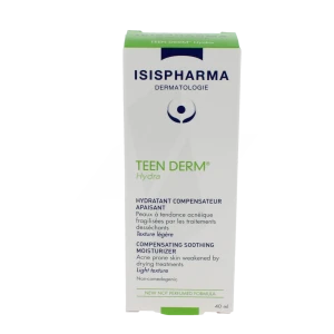 Teen Derm Hydra Fluide Hydratant Compensateur Apaisant T/40ml