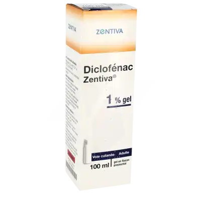 Diclofenac Zentiva 1 %, Gel En Flacon Pressurisé à Eysines