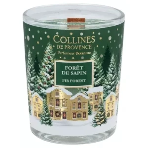Collines De Provence Bougie Parfumée Forêt De Sapin Pot/75g