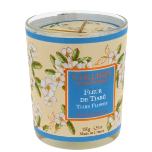 Collines De Provence Bougie Parfumée Fleur De Tiaré Pot/180g
