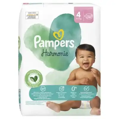 Pampers Harmonie Couche T4 Paquet/36 à Istres