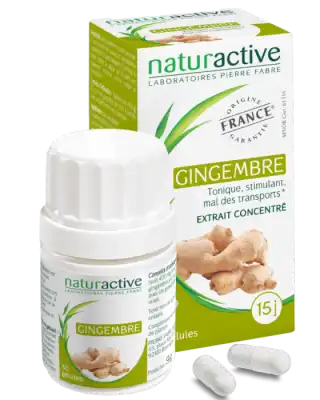 Naturactive Phytothérapie Gingembre Gélules B/30 à CHASSE SUR RHÔNE