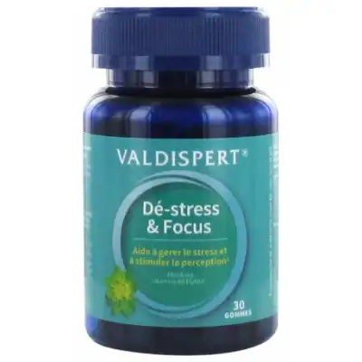 Valdispert De-stress & Focus Gomme Pot/30 à Vallauris
