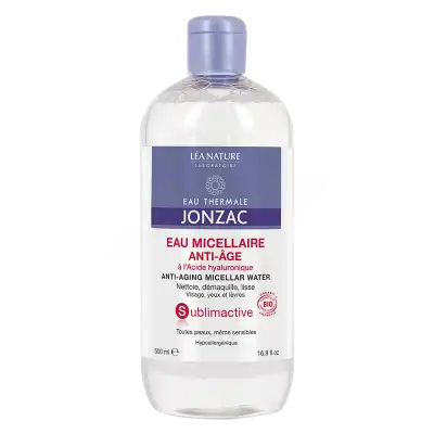 Jonzac Eau Thermale Sublimactive Eau Micellaire Anti-âge 500ml à Tours