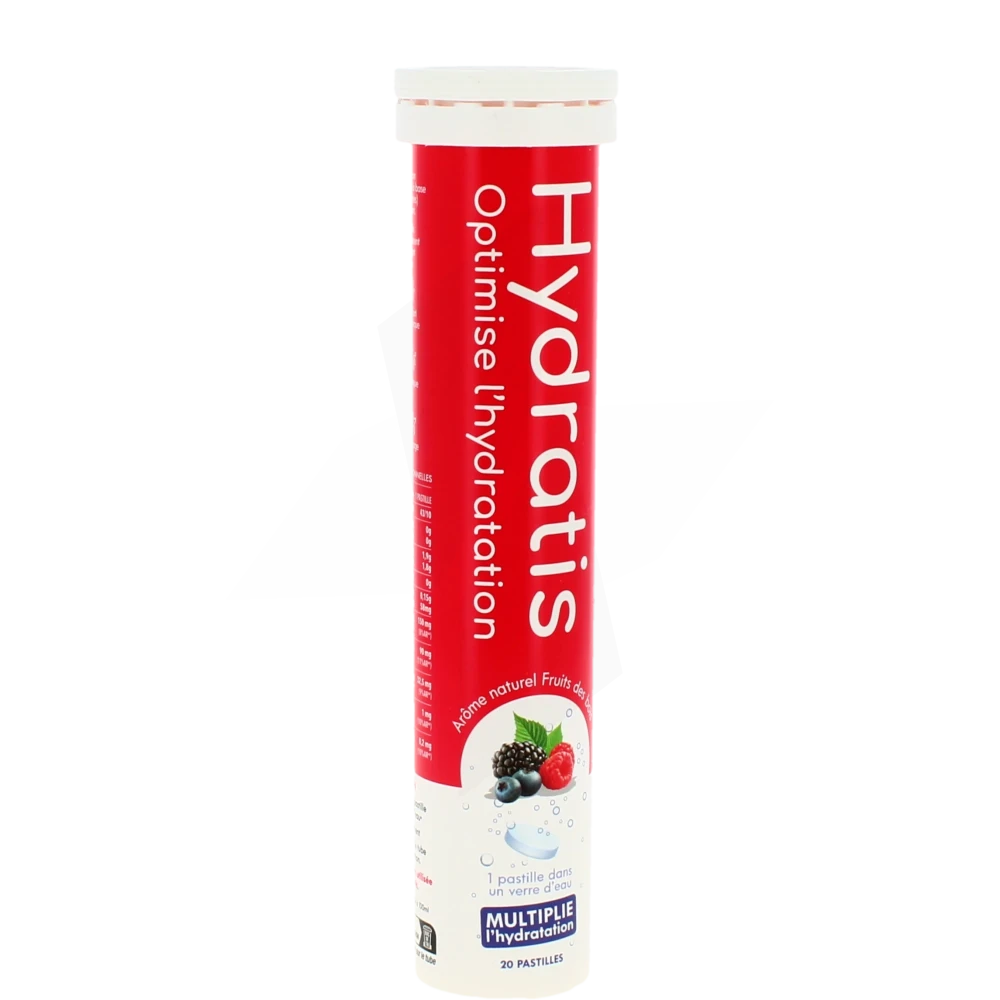Hydratis Pastilles Effervescentes Fruits Des Bois T/20