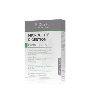 Biocyte Microbiote Digestion Gélules B/30