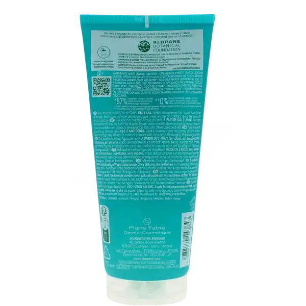 Klorane Tiaré Gel Douche 200 Ml