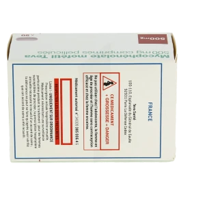 Mycophenolate Mofetil Teva 500 Mg, Comprimé Pelliculé