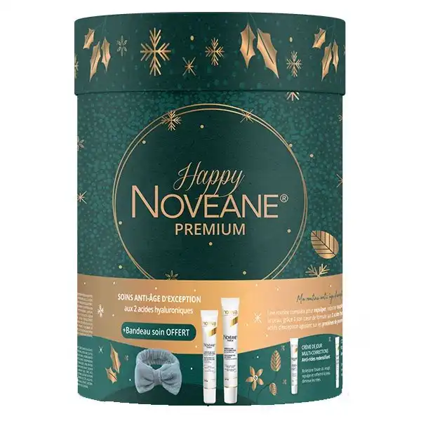 Noreva Happy Noveane Premium Crème De Jour Multi-corrections + Contour Des Yeux + Bandeau Soin Offert