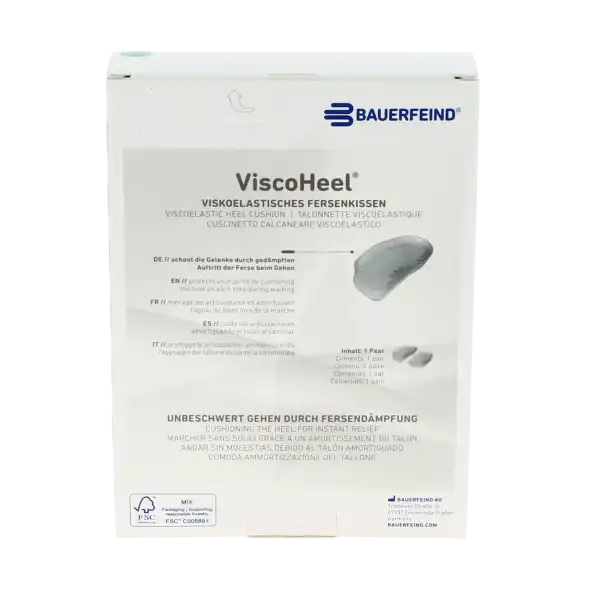 Viscoheel Talonnette Visco-élastique T3