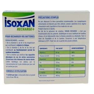 Isoxan Recharge+ Poudre 12 Sachets