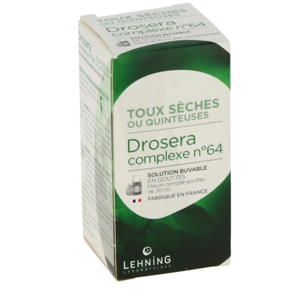 Drosera Complexe N°64, Solution Buvable En Gouttes