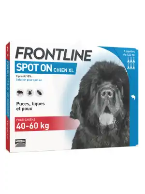 Frontline Solution Externe Chien 40-60kg 6doses à VILLEMUR SUR TARN