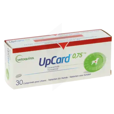 UPCARD 0,75 MG COMPRIMES POUR CHIENS, Comprimé