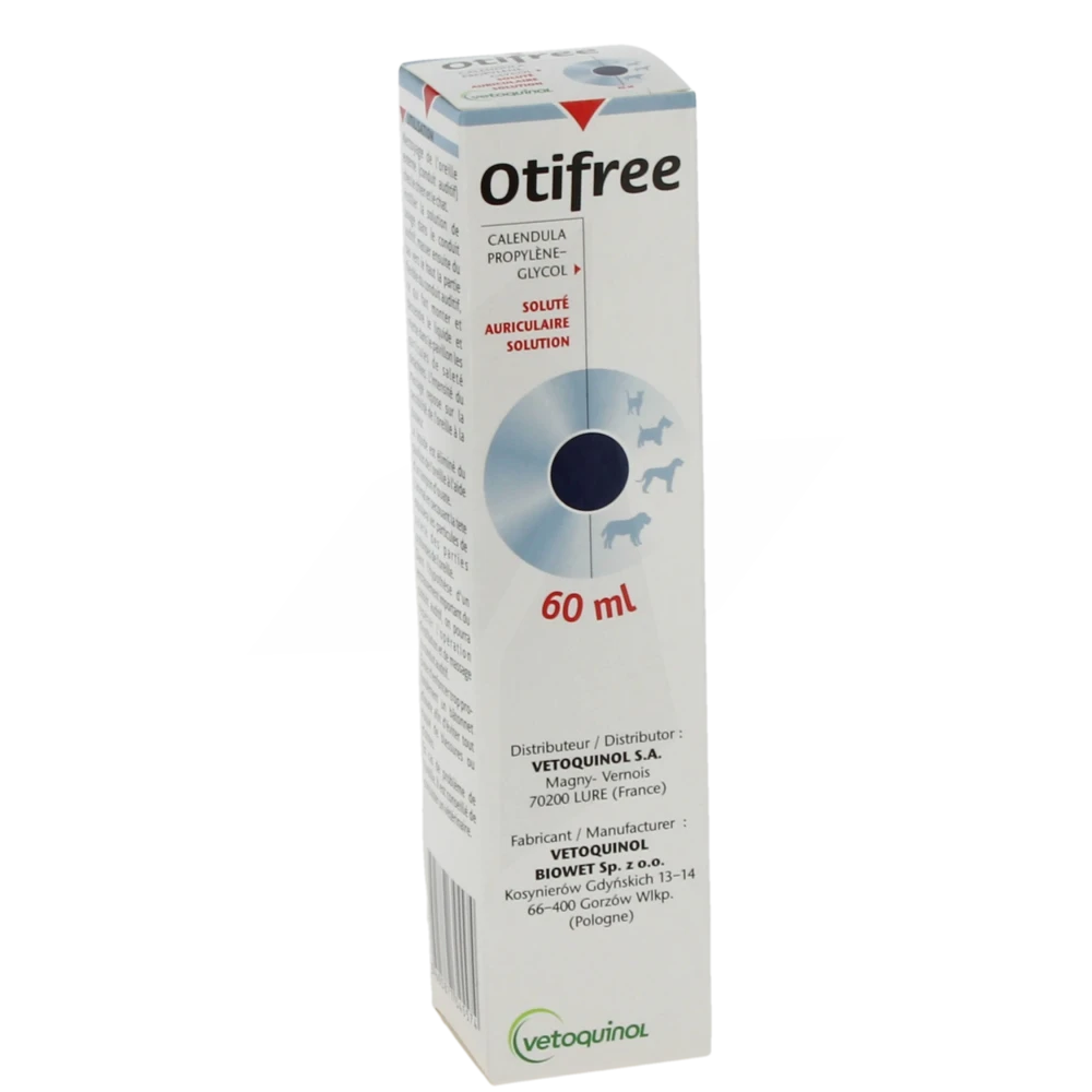 Otifree Sol Auriculaire Sol Auri Fl/60ml