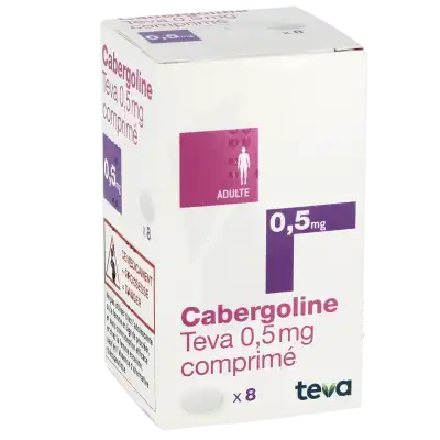 CABERGOLINE TEVA 0,5 mg, comprimé
