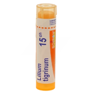 Boiron Lilium Tigrinum 15ch Granules Tube De 4g