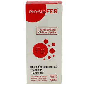 Immubio Physiofer Suspension Buvable Adulte Spray/120ml