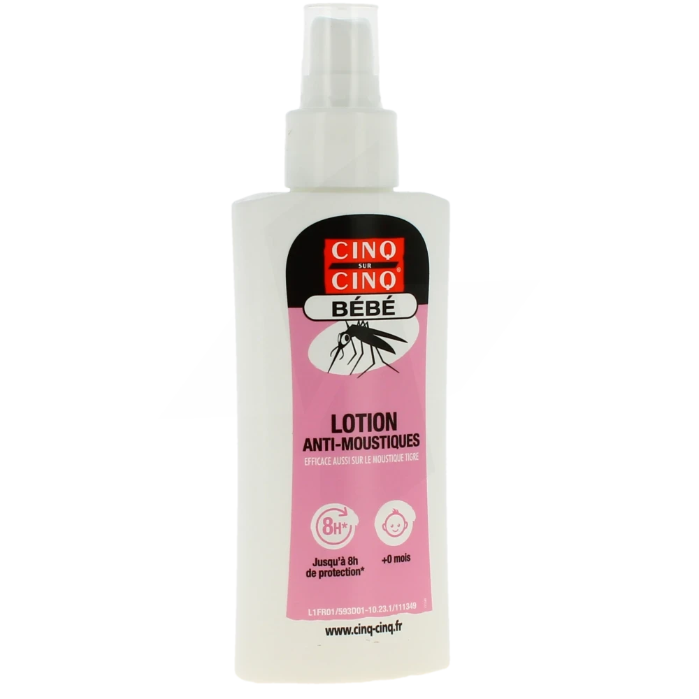 Cinq Sur Cinq Lotion Bébé Flacon De 100 Ml