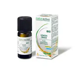Naturactive Lemon Grass Huile Essentielle Bio (10ml) à DAMMARIE-LES-LYS