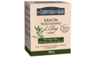 Le Comptoir Du Bain Savon Solide D'alep 190g